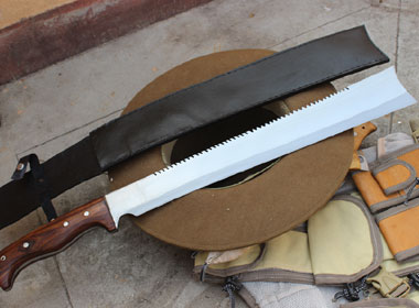 18 Inch Hand Forged Blade Survival Machete-0