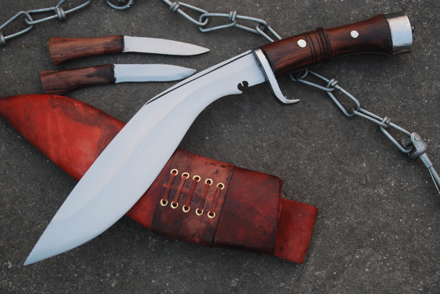 10 Inch Historic BH Genuine Gurkha Kukri knife-7698