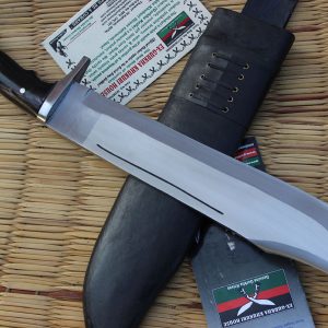 Hand Forged Full Tang Blade Bowie Knife-0