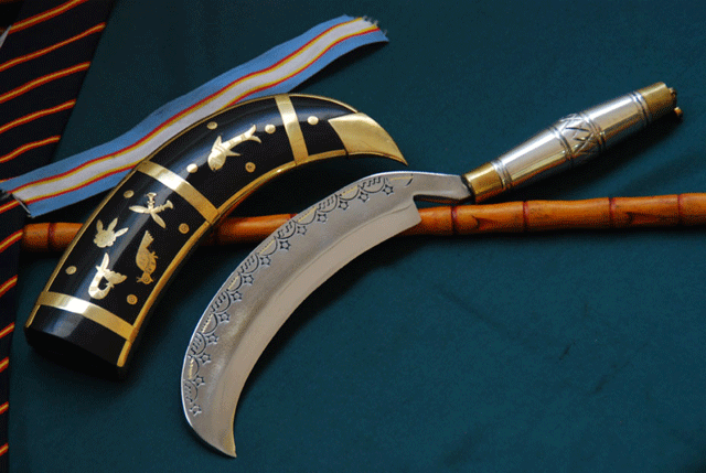 KHURMI OR LADY KNIFE WOODEN HANDLE-7551