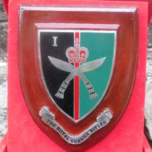 1st Btn Royal Gurkha Rifles Plaque-0