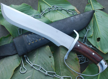 14 Inch D Guard Bowie Knife-8423