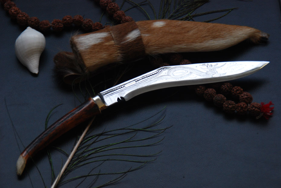 10 Inch Dhankute Special Engraved Kukri-9009