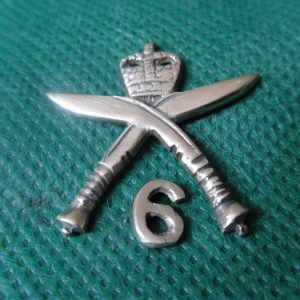 6th Queen Elizabeths Own Gurkha Rifles Cap Badge-0