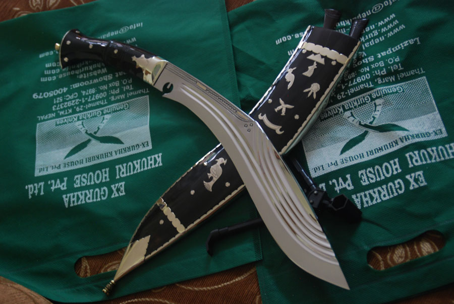 14 Inch Dhankute Horn Extreme Kukri-0