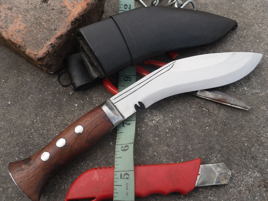 6 Inch Hand Forged Blade Raw Panawal Angkhola Kukri-8715