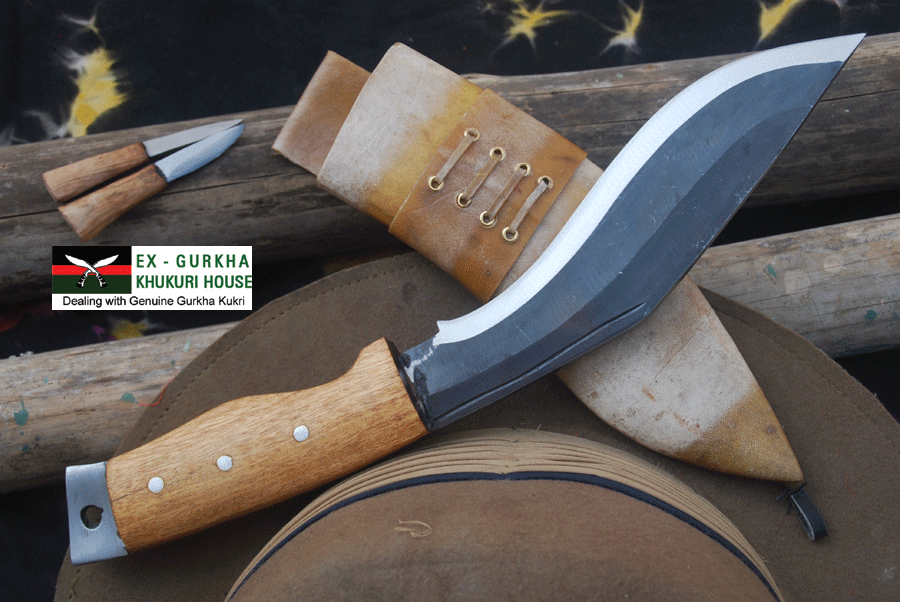 8 Inch Gurkha Afghan Rust Free Kukri - Genuine Handmade Military knife-8713