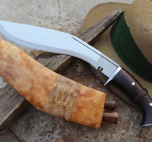 12 Inch Hand Forged Blade Historic Kukri-0