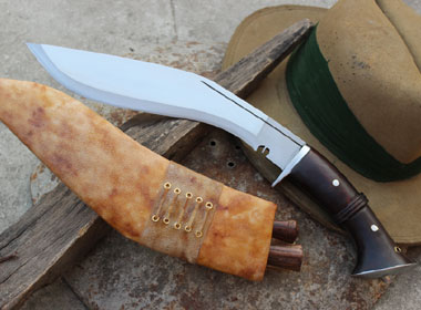 12 Inch Hand Forged Blade Historic Kukri-0