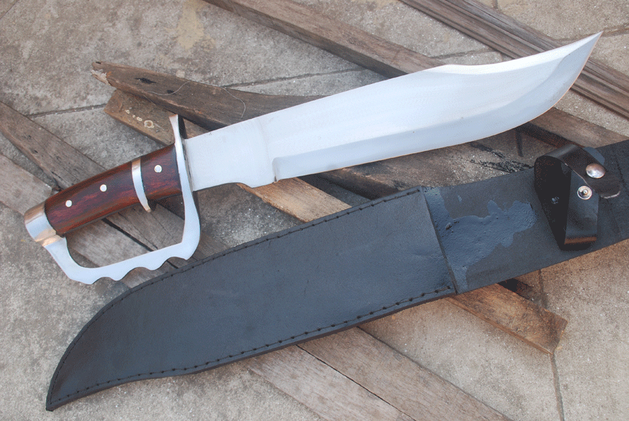 14 Inch Predator Machete D Guard Handle Knife-0