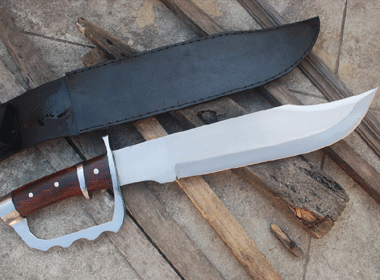 14 Inch Predator Machete D Guard Handle Knife-8169