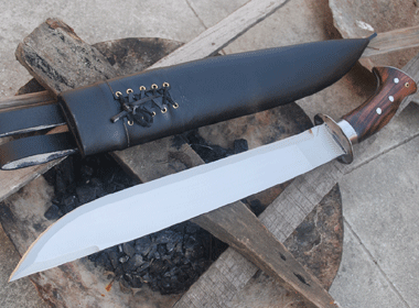 16 Inch Nepalese Chhuri Knife - Handmade Gurkha Kukri Machete-8180