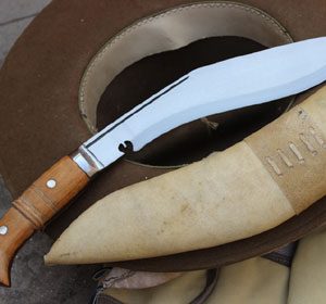 10 Inch Hand Forged Blade Full Tang Jungle Kukri-0