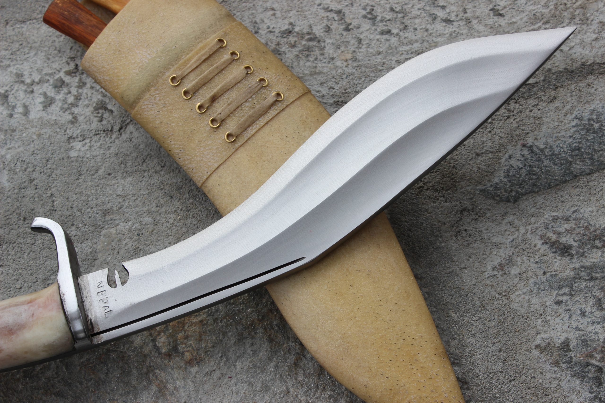 10 Inch Blade Historic Bone Handle Kukri-8214