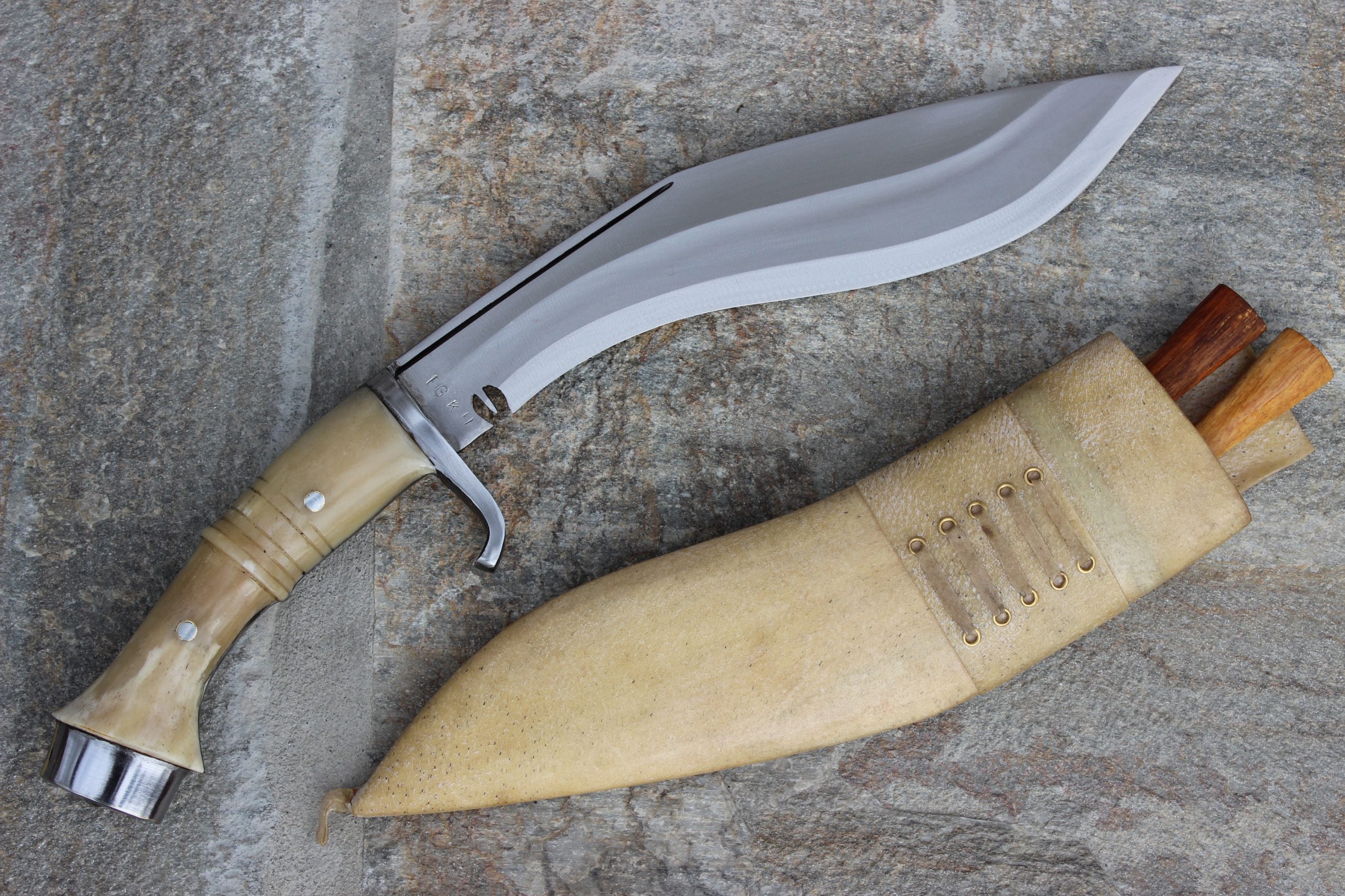 10 Inch Blade Historic Bone Handle Kukri-8212