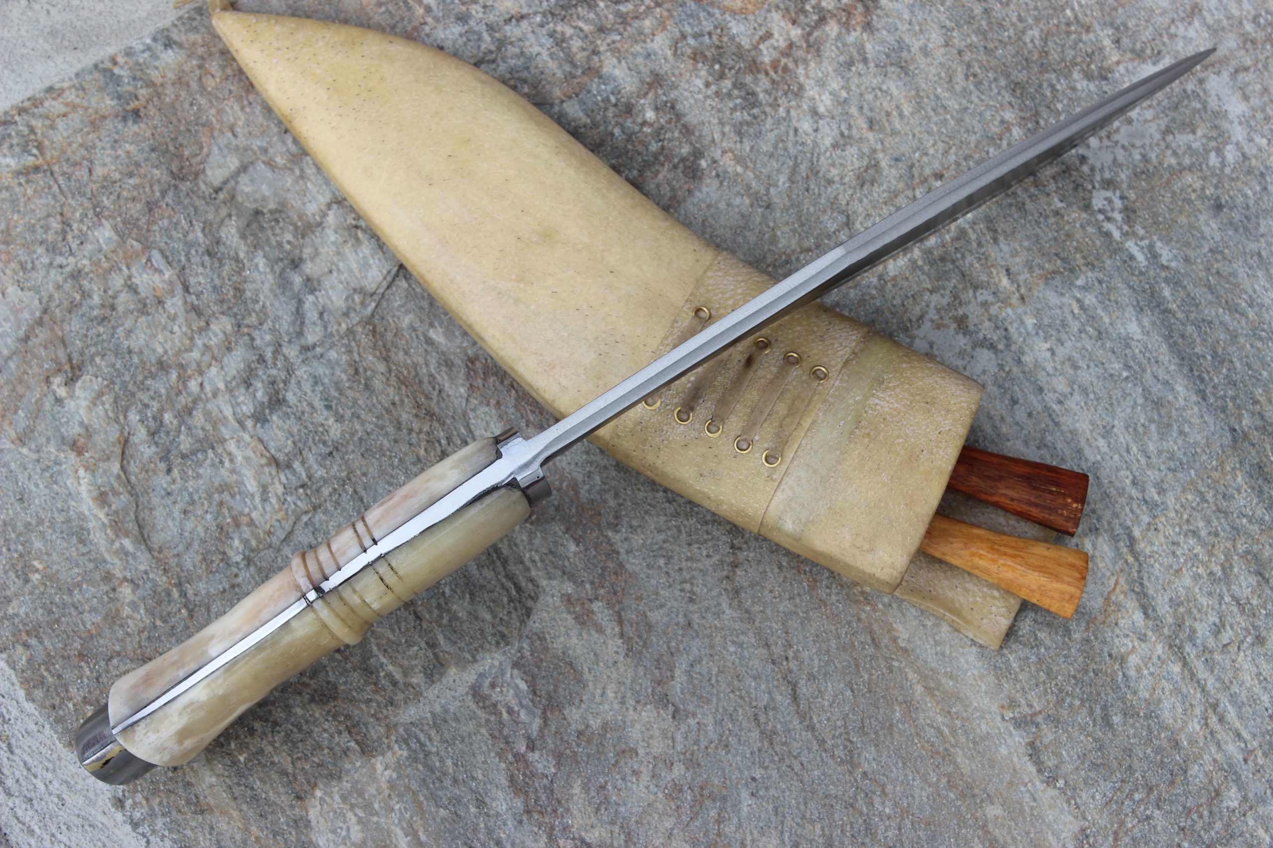 10 Inch Blade Historic Bone Handle Kukri-8218
