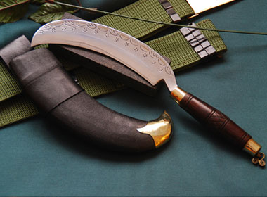Khurmi or Ladies Knife Wooden Handle-0