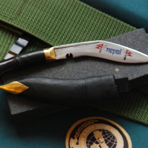 4 Inch Paper Knife Engraved Kukri-0
