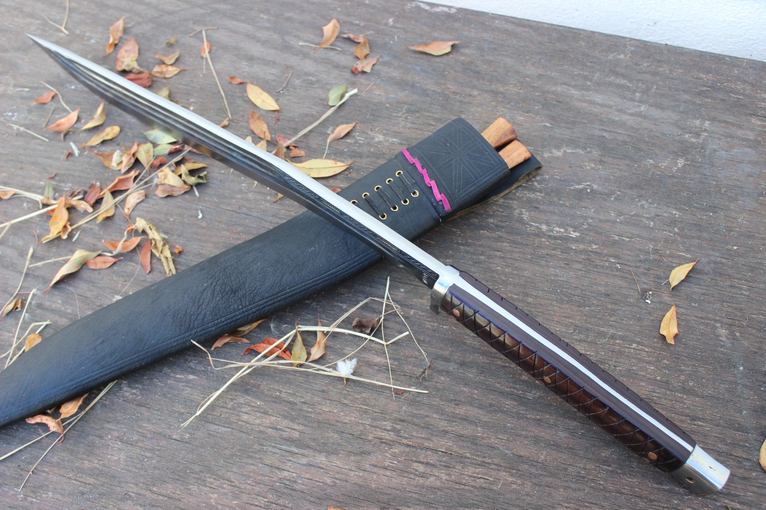 18.5"Traditional Sirupate 2 Chira Rust Free Blade Khukuri-9285
