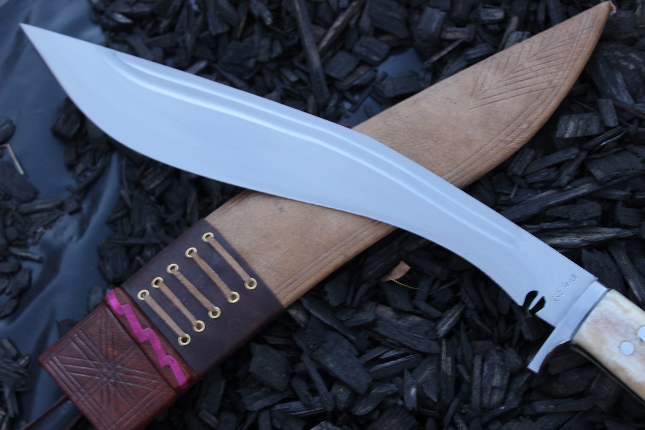 Full Tang Blade Khukuri - 13" Cheetlange Light Version-9348