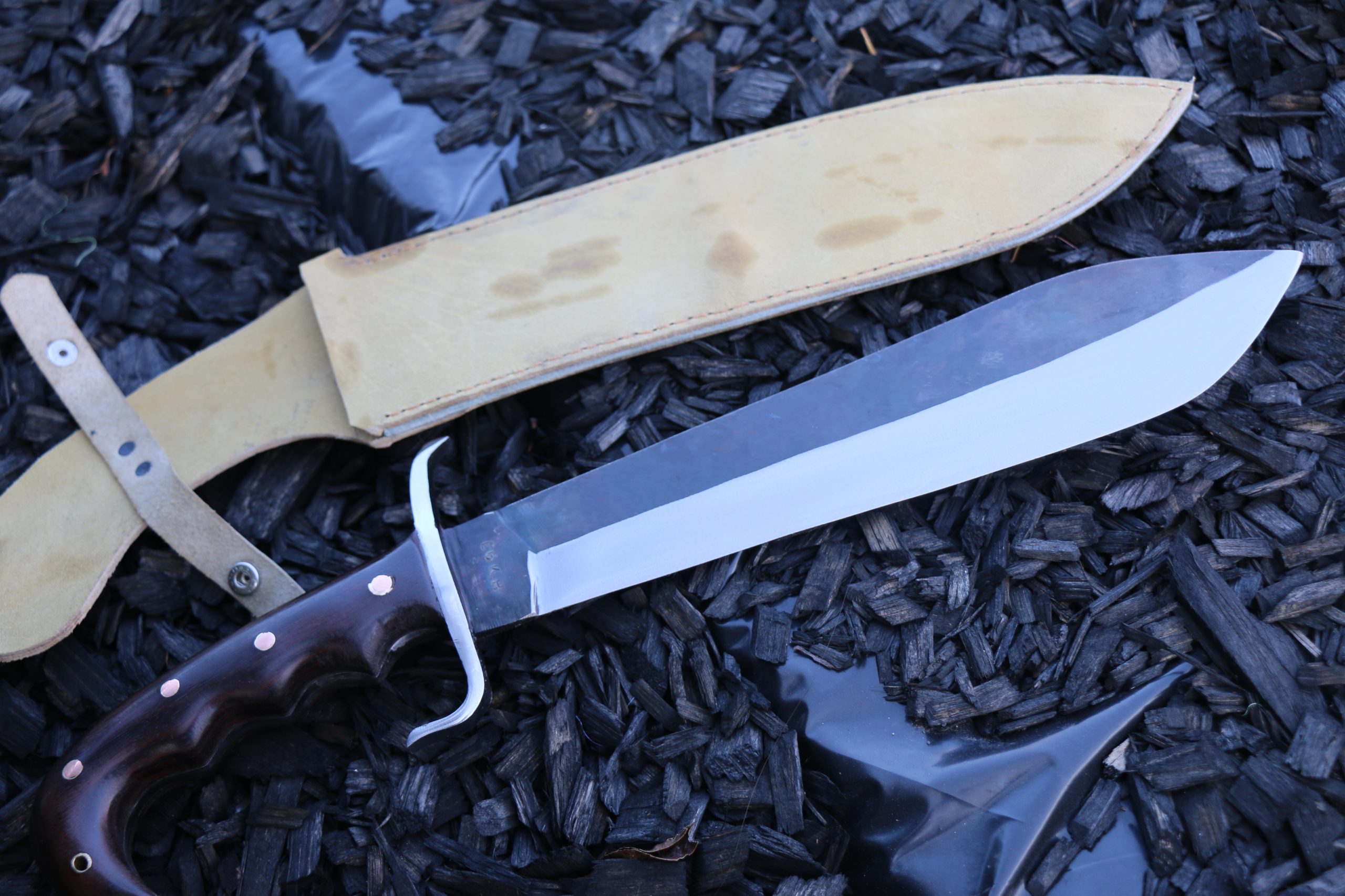 12" Hand Forged Rust Free Bowie-9433