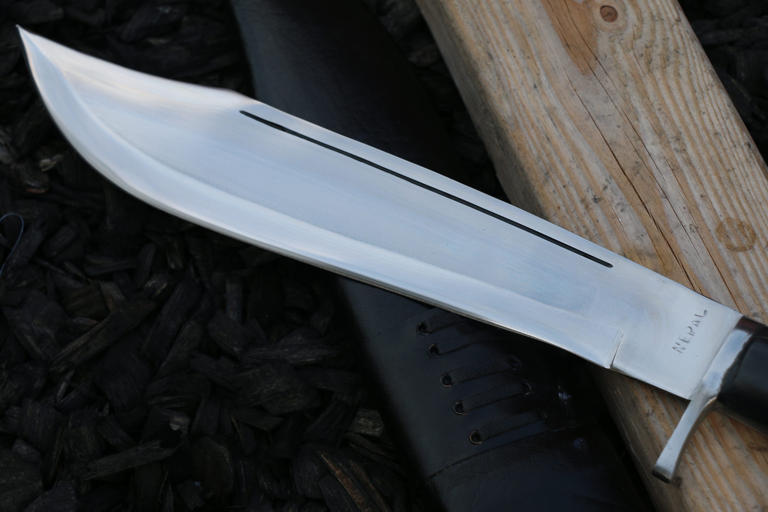 12" Nepal Hand Forged Bowie-9450