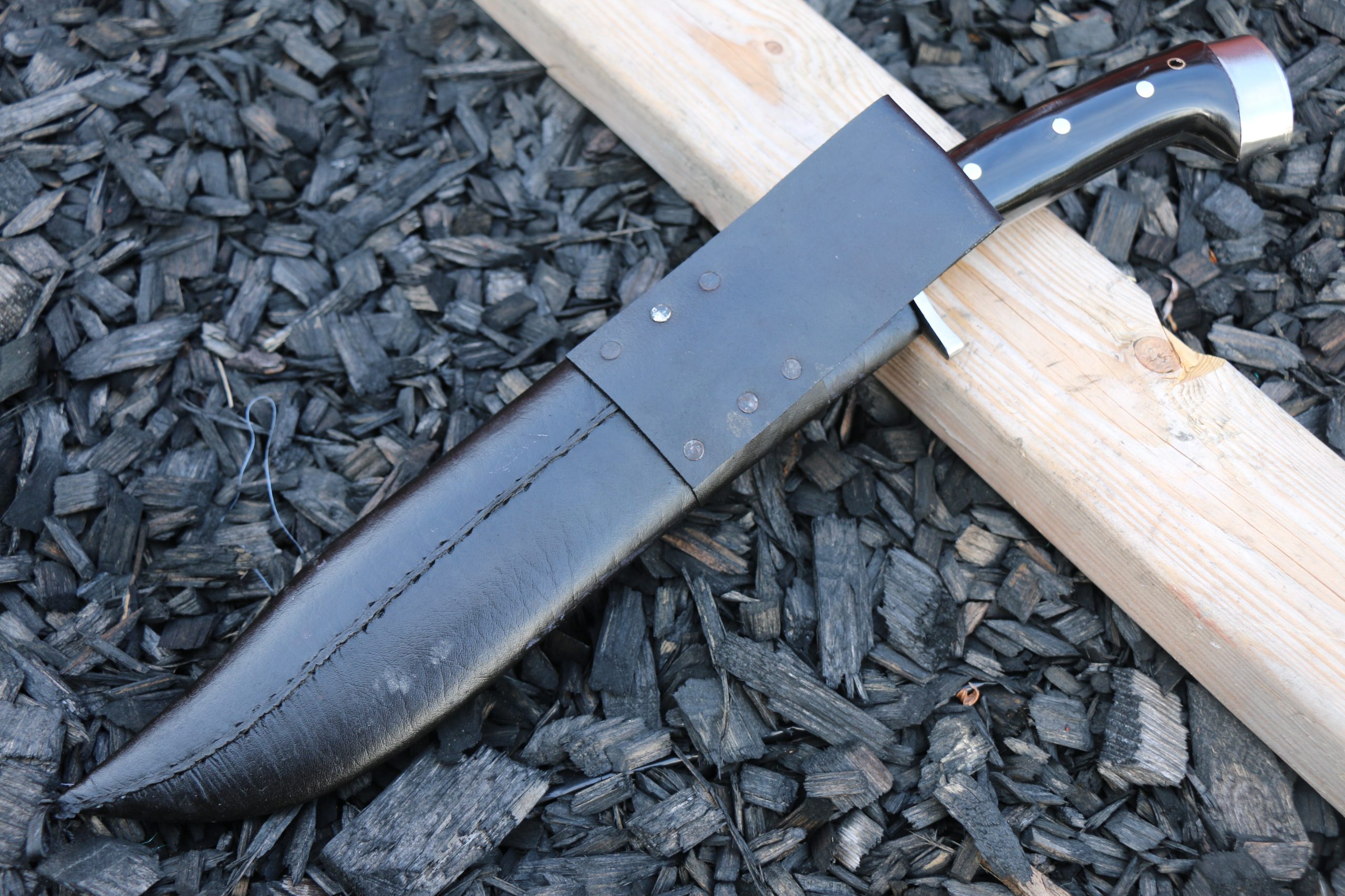 12" Nepal Hand Forged Bowie-9445