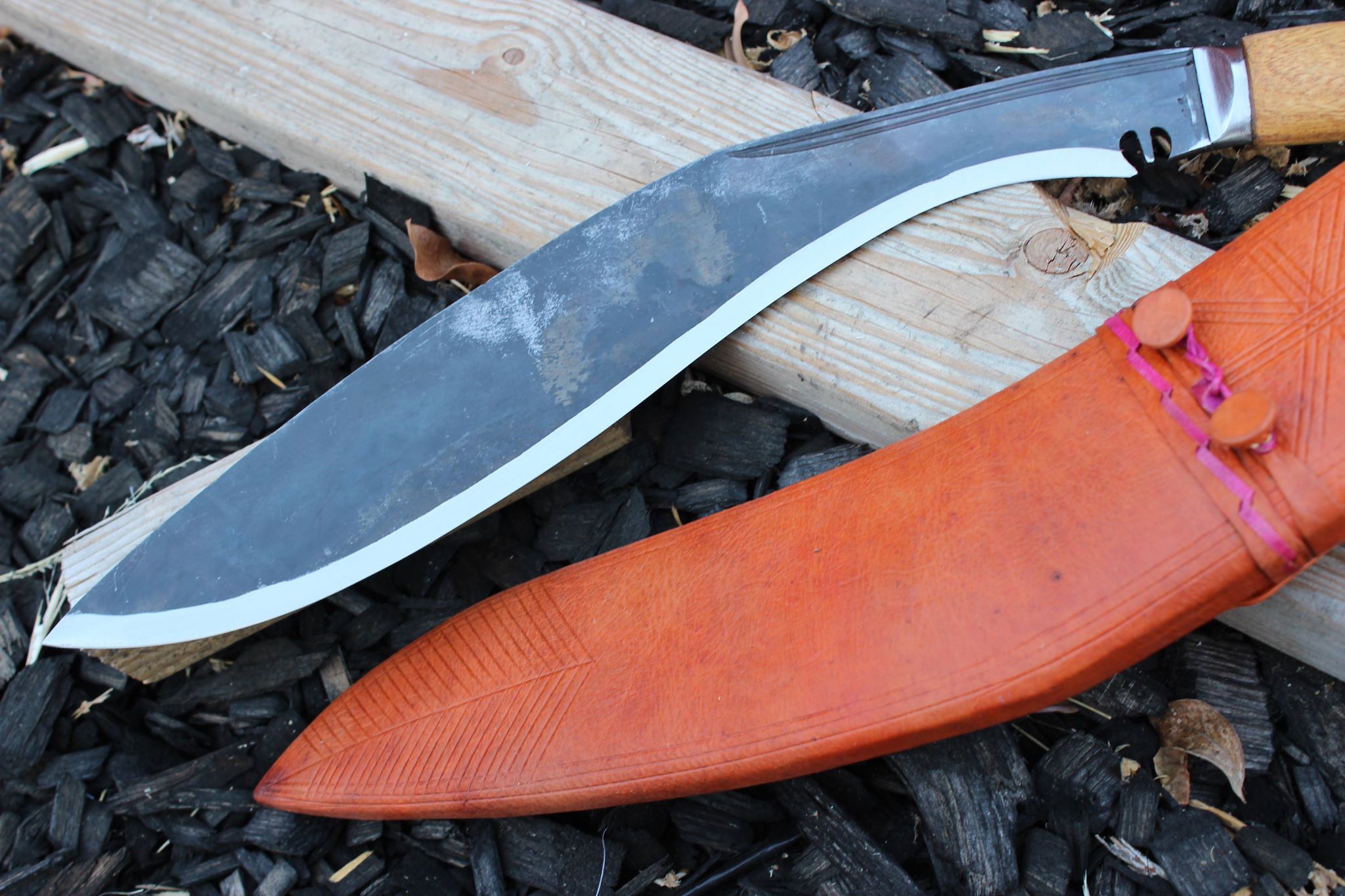 14.5" Historic Rust Free Blade Machete Kukri Knives-9592