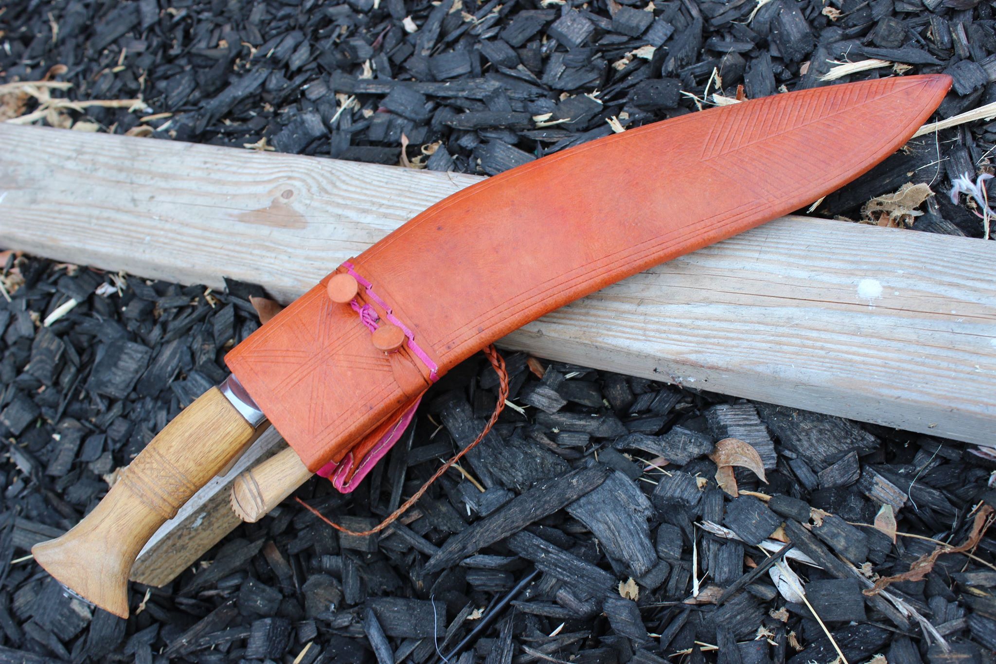 14.5" Historic Rust Free Blade Machete Kukri Knives-9596