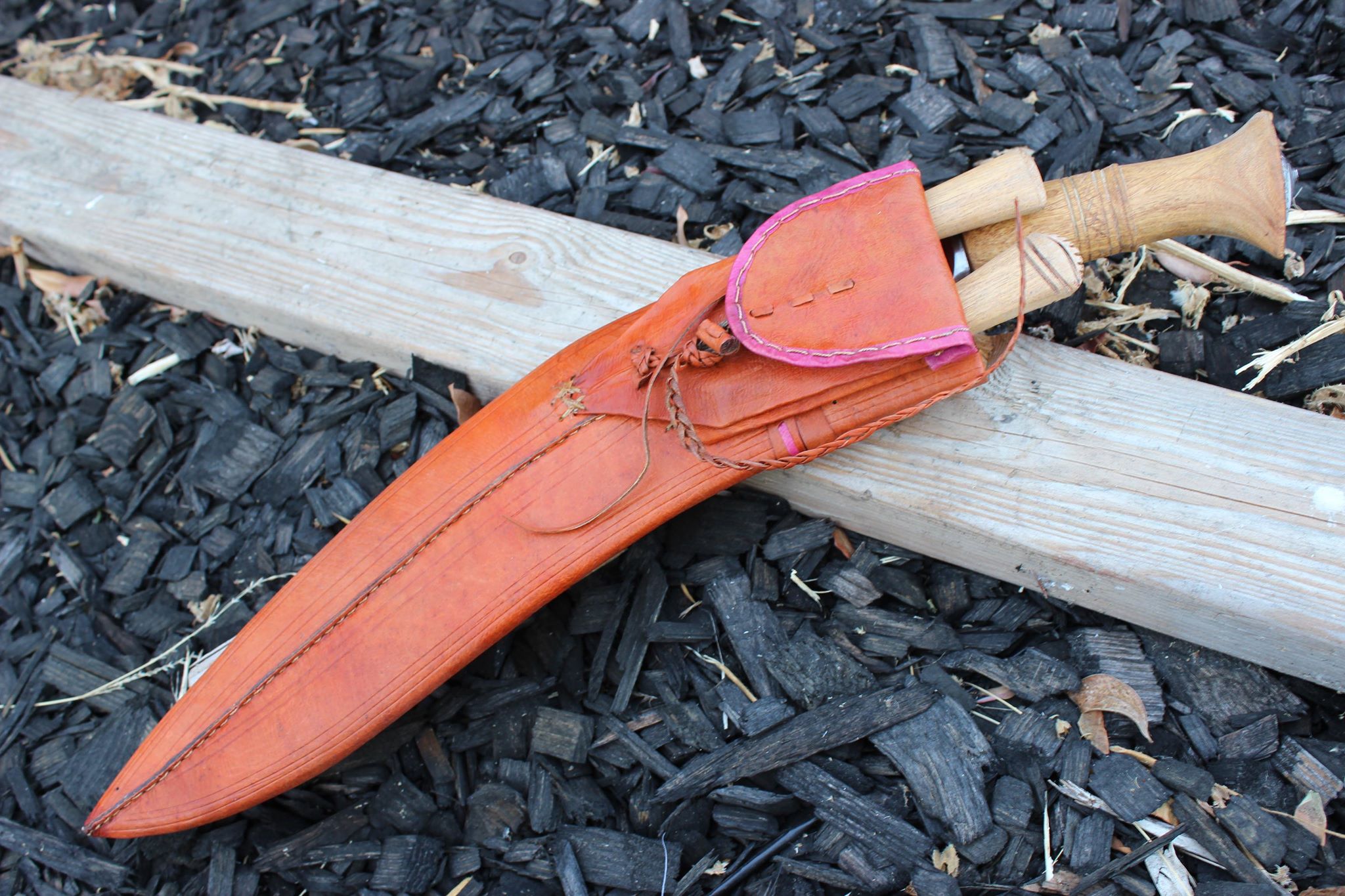 14.5" Historic Rust Free Blade Machete Kukri Knives-9595