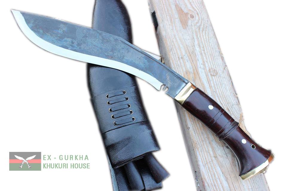 10.5" Full Tang Blade Gurkha Jungle Kukri -0