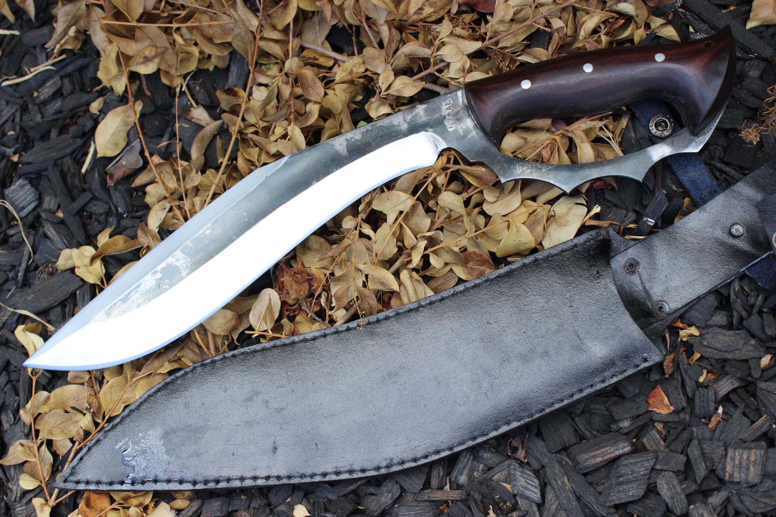 12.5" Full Tang D Guard Handle Survival Blade-9722