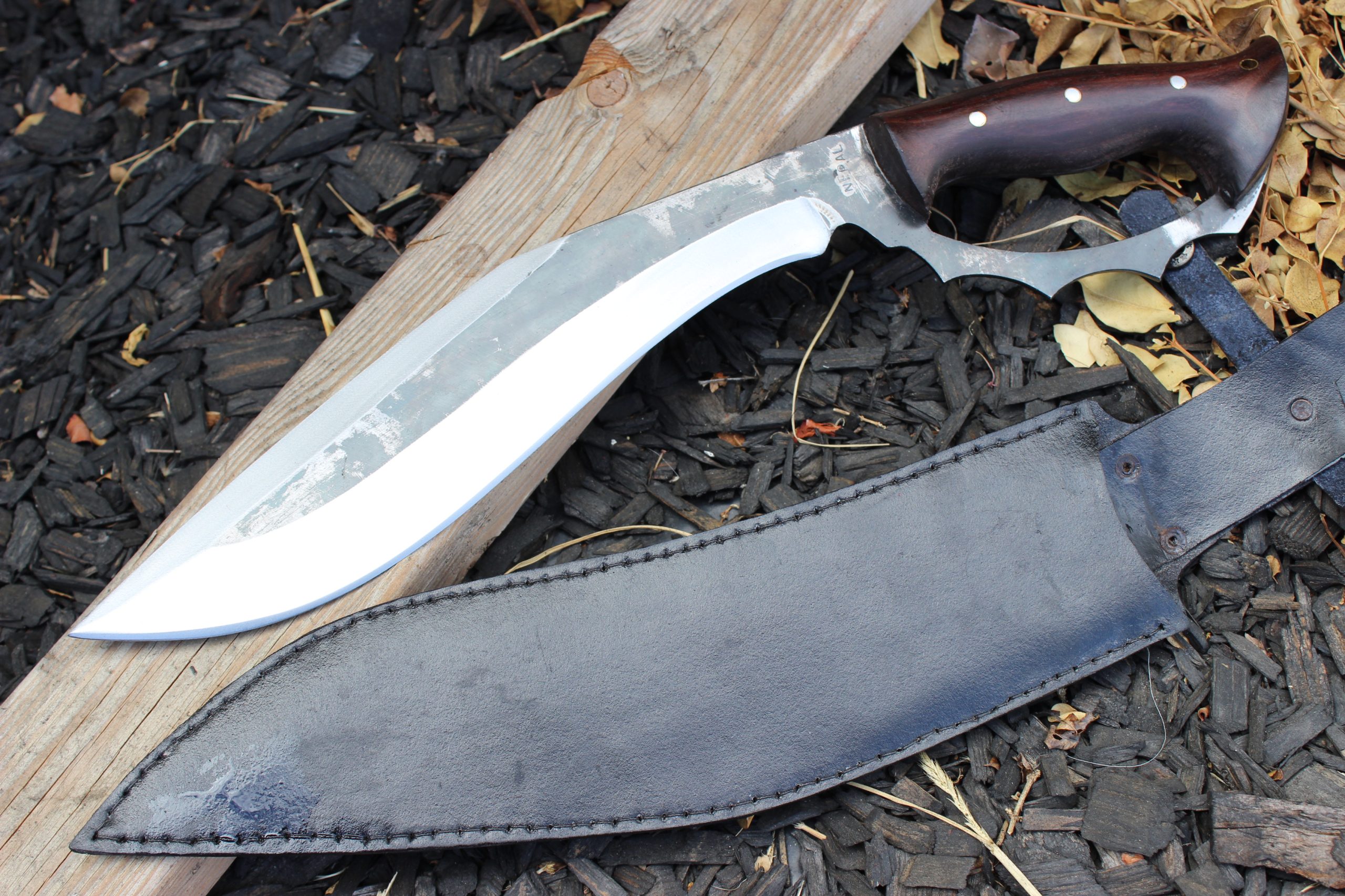 12.5" Full Tang D Guard Handle Survival Blade-9724