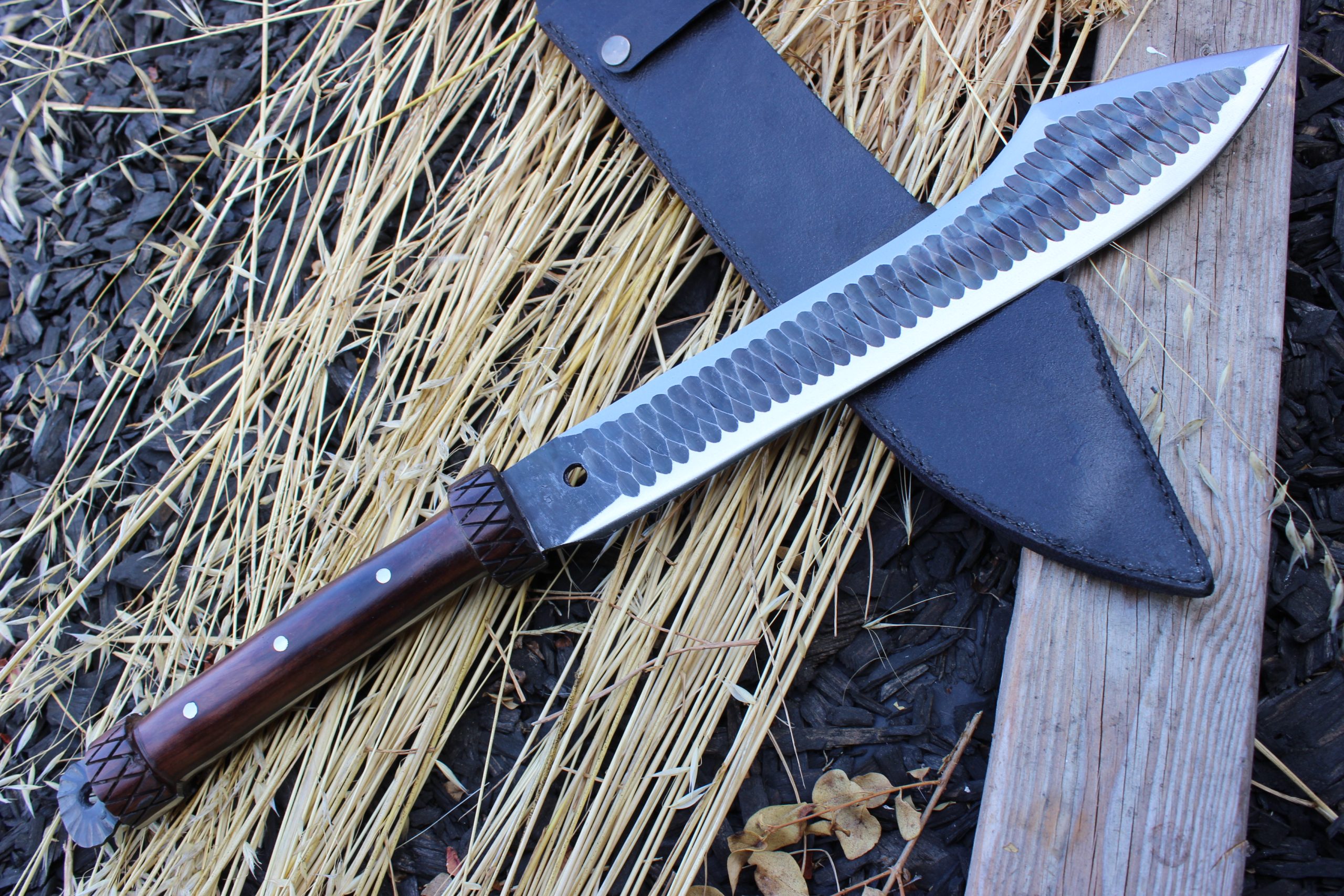 15" Expedition Cleaver - Rust Free Hand Forged Blade Machete-9742