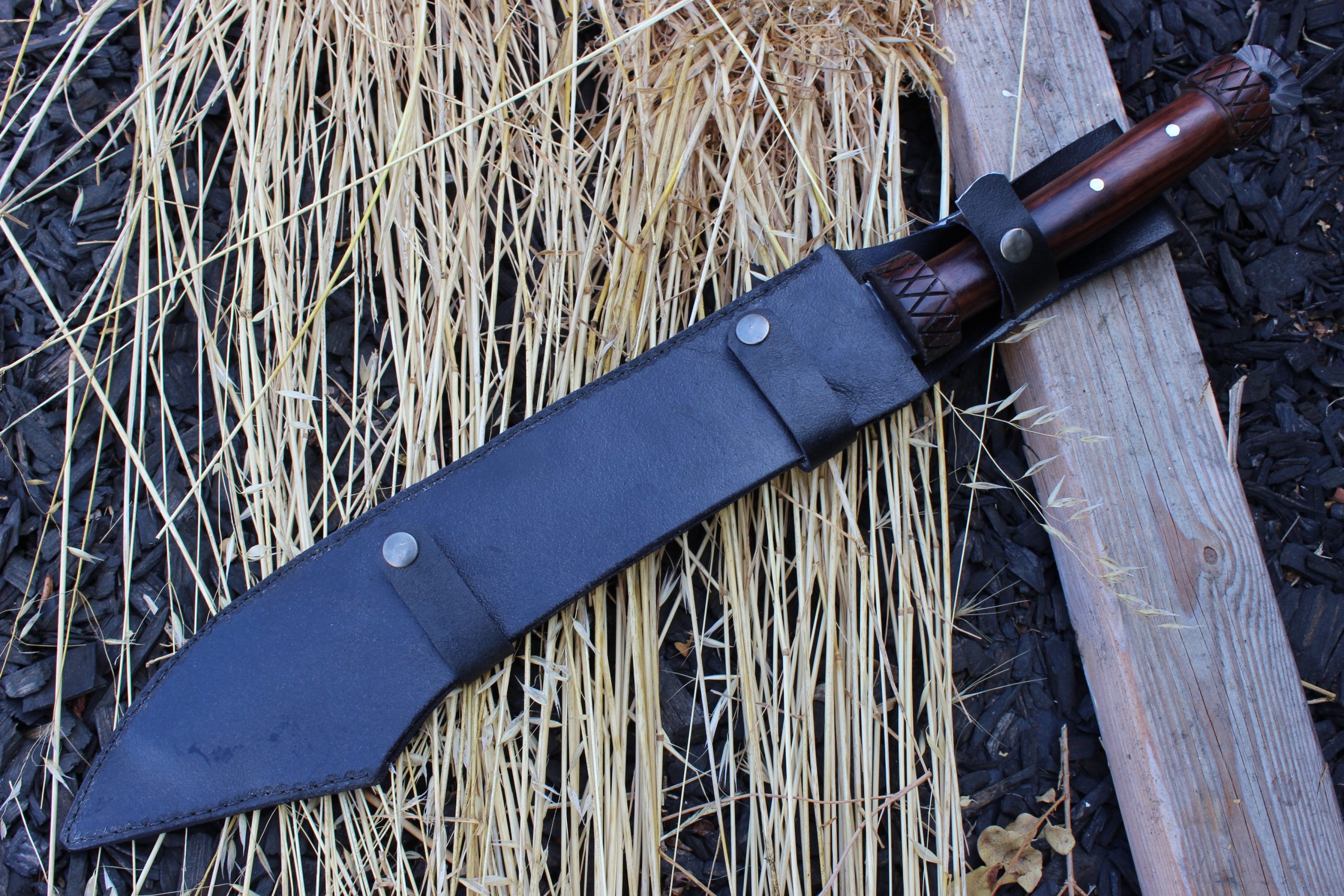 15" Expedition Cleaver - Rust Free Hand Forged Blade Machete-9746