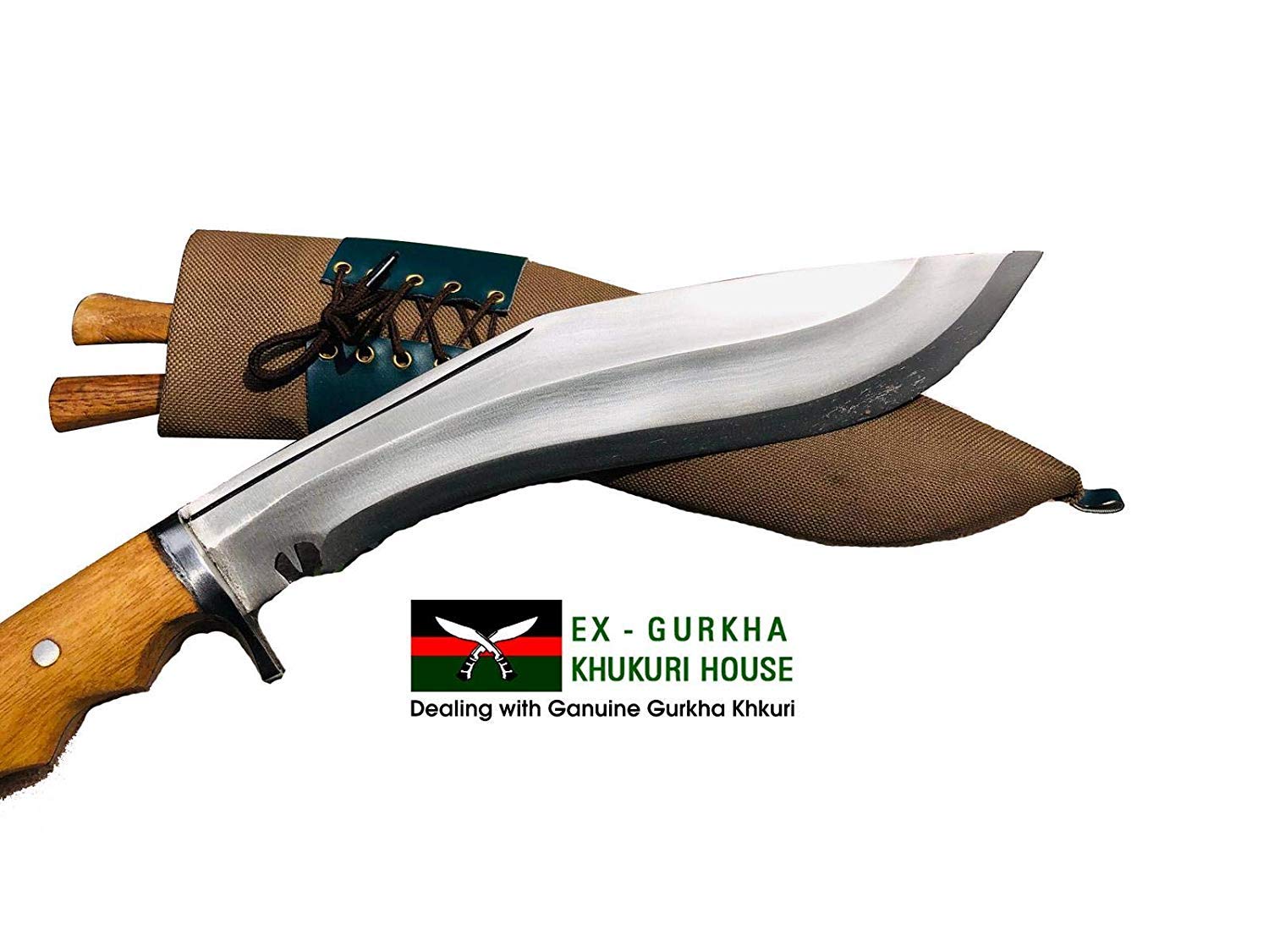10" Blade Authentic British Gurkha Iraqi Operation Gripper Blocker Handle Khukuri-9947