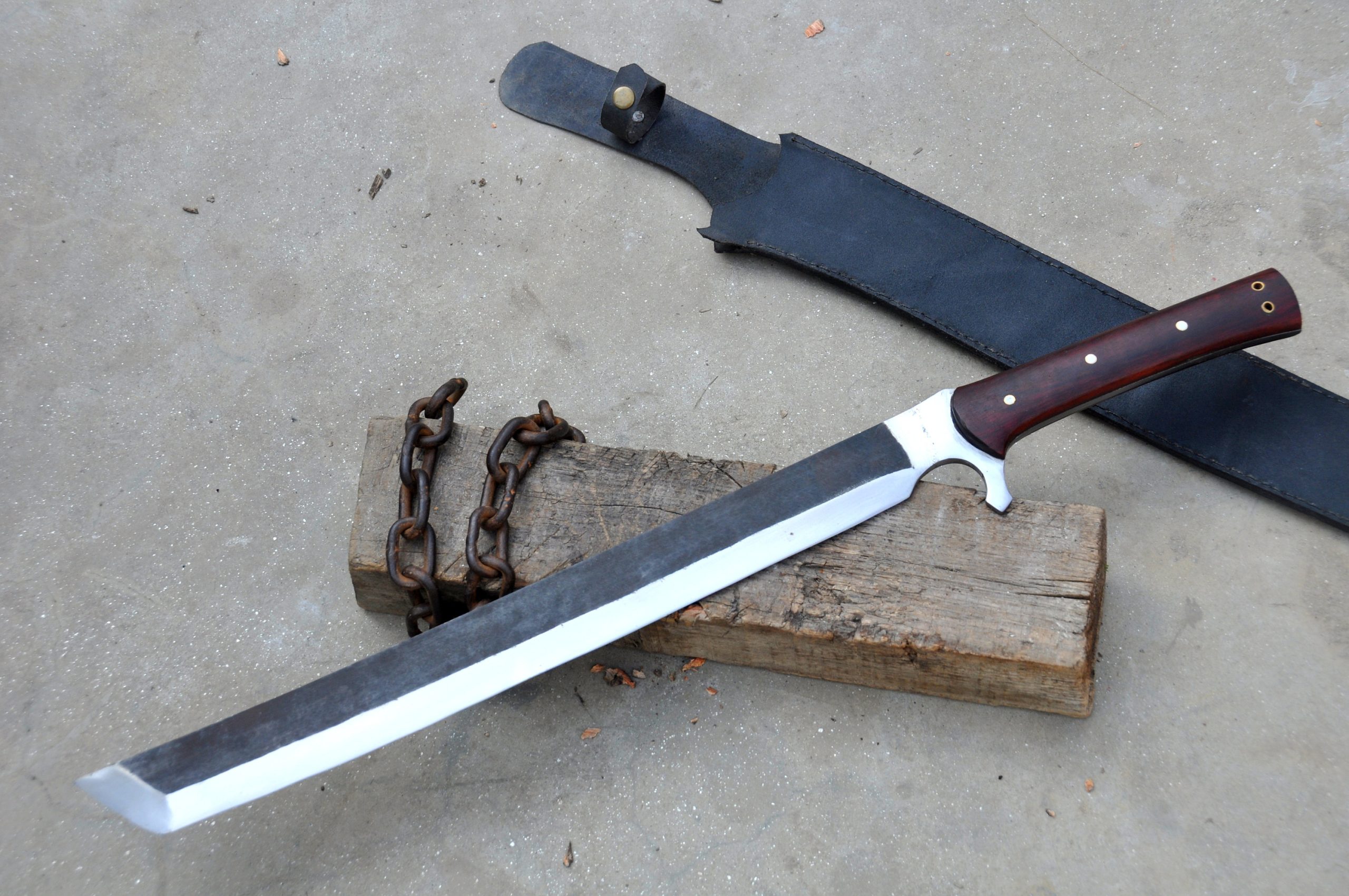 21" Blade Custom Sword Machete-9959