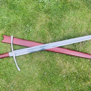 35" Custom Hand-Forged Sword - High Carbon Steel Longsword, Medieval, Masterpiece, Gift for Him - Her