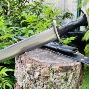 10" Blade Hand - Forged | High Carbon Steel Collectible Short Sword | Artisan - Made Historic Replica