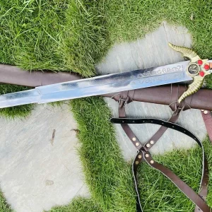 30" Historical Custom Sword - Hand Forged High Carbon Steel Blade Nepal Made