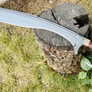 23" Custom Khopesh Sword - High Carbon Steel Blade with Sheath