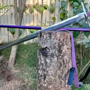 34" Custom Viking Sword - Hand Forged High Carbon Steel Blade with Leather Sheath - Best for collectors